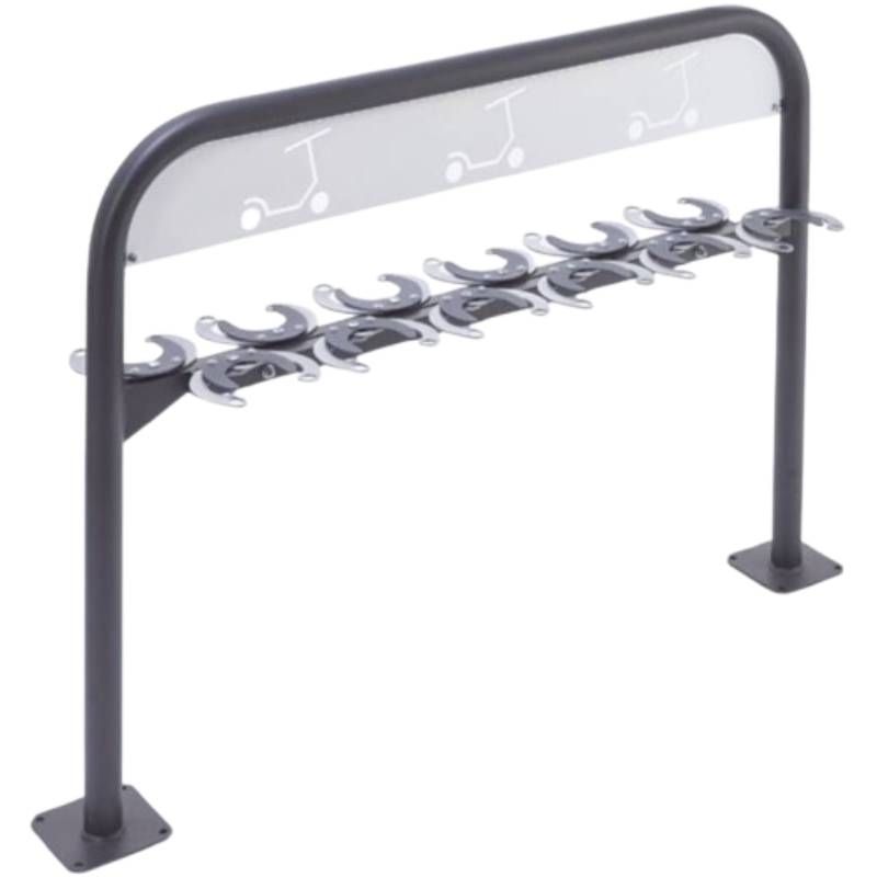 Range trottinettes​ sur pied 12 places