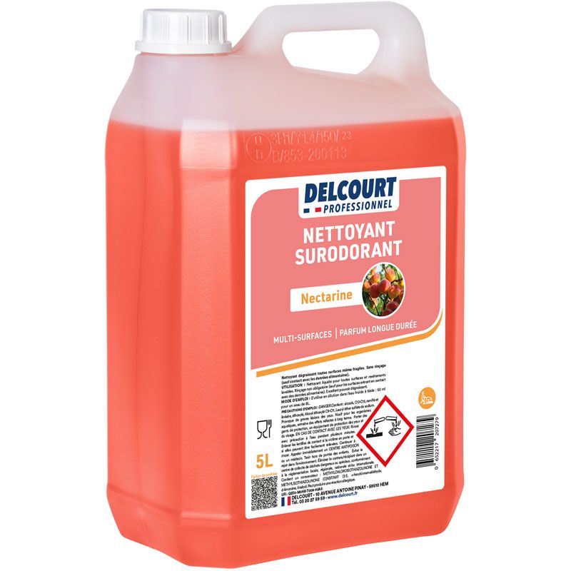 Détergent surodorant concentré multi-surfaces HACCP 5 L Détergent surodorant concentré multi-surfaces HACCP 5 L