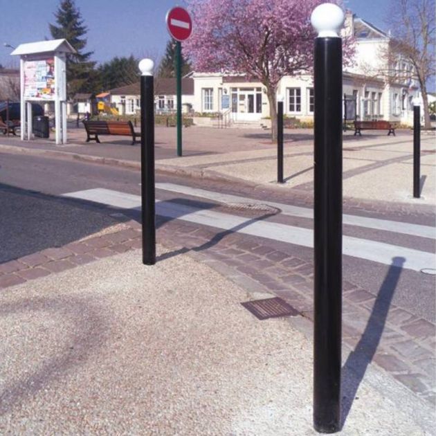 Potelet Boule haute visibilité Ø114 mm rue Potelet Boule haute visibilité Ø114 mm rue
