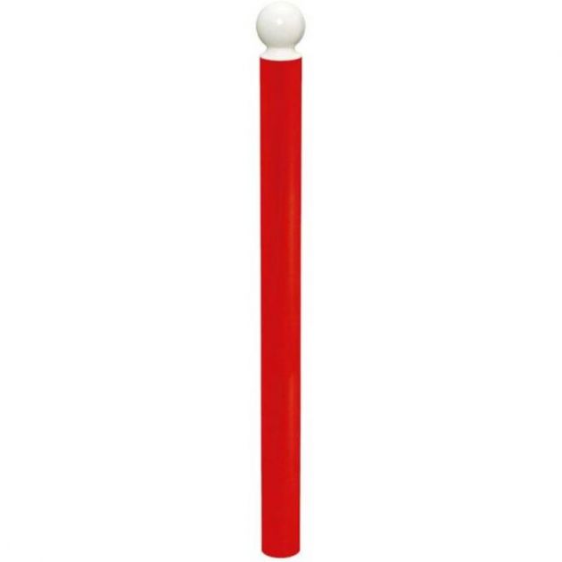 Potelet Boule haute visibilité Ø114 mm rouge Potelet Boule haute visibilité Ø114 mm rouge