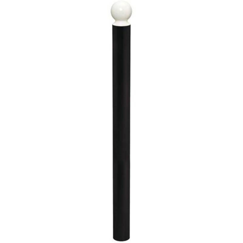 Potelet Boule haute visibilité Ø114 mm noir Potelet Boule haute visibilité Ø114 mm noir