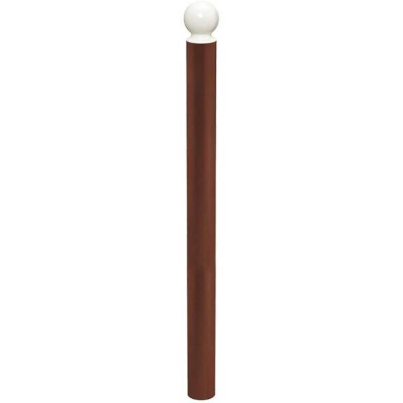 Potelet Boule haute visibilité Ø114 mm corten Potelet Boule haute visibilité Ø114 mm corten