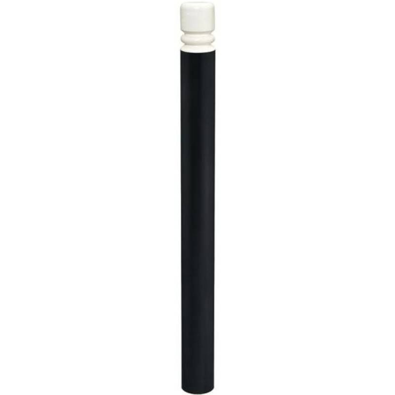 Potelet Double Gorge haute visibilité Ø114 mm noir Potelet Double Gorge haute visibilité Ø114 mm noir