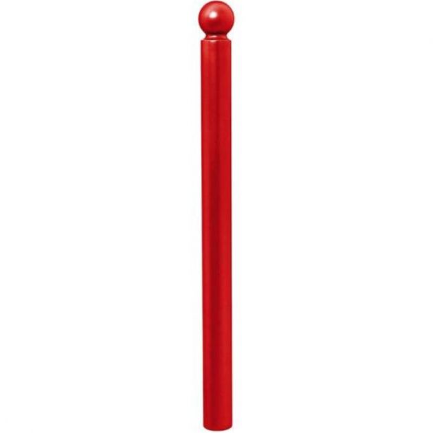 Potelet Boule Ø76 mm rouge Potelet Boule Ø76 mm rouge