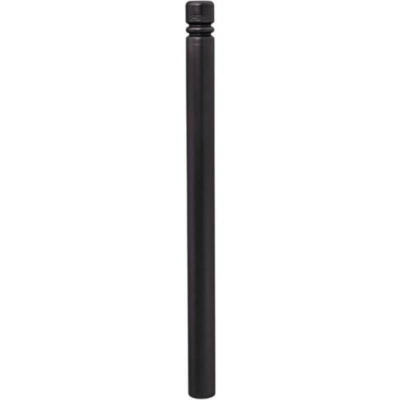 Potelet Double Gorge Ø76 mm noir Potelet Double Gorge Ø76 mm noir