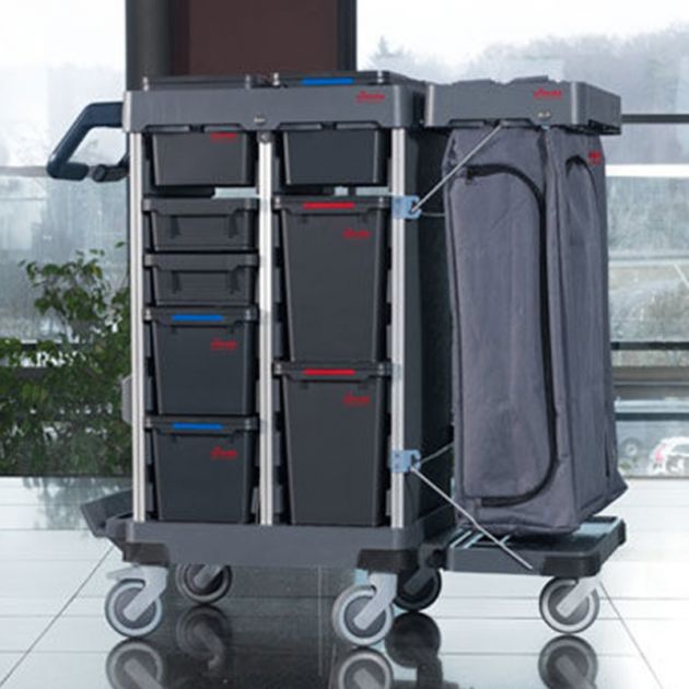 Origo 2 chariot standard CX compact seaux et plateaux recyclés