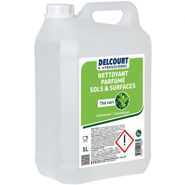 Nettoyant dégraissant concentré multi-surfaces HACCP 5 L thé vert 3/4 Nettoyant dégraissant concentré multi-surfaces HACCP 5 L thé vert 3/4