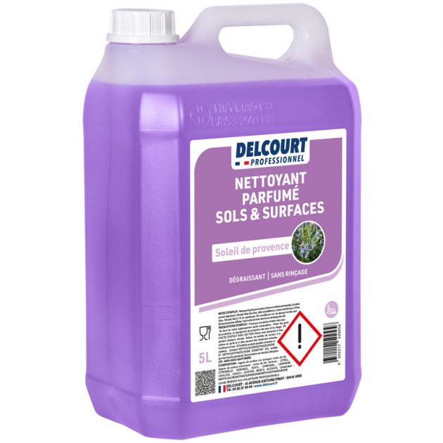 Nettoyant dégraissant concentré multi-surfaces HACCP 5 L soleil de provence 3/4 Nettoyant dégraissant concentré multi-surfaces HACCP 5 L soleil de provence 3/4
