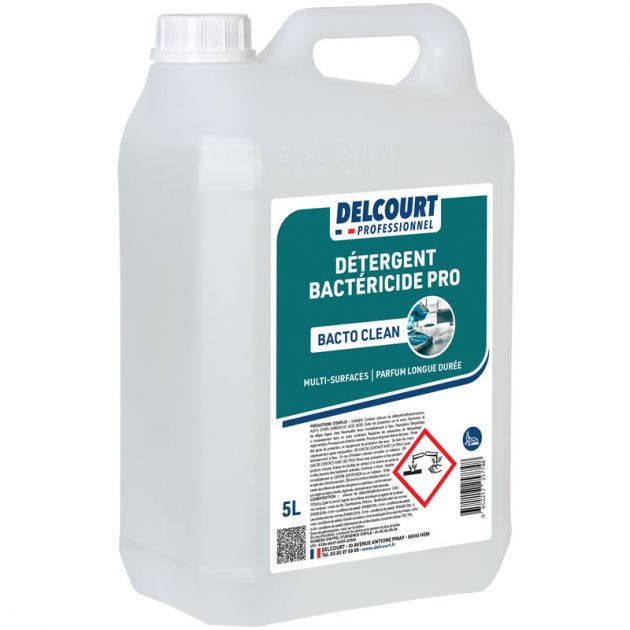 Détergent désinfectant concentré sans rinçage Bacto Clean 5 L 3/4 Détergent désinfectant concentré sans rinçage Bacto Clean 5 L 3/4