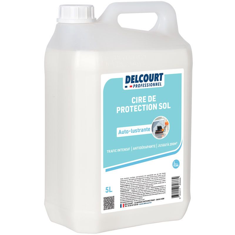 Cire de protection sol autolustrante antidérapante 5 L 3/4