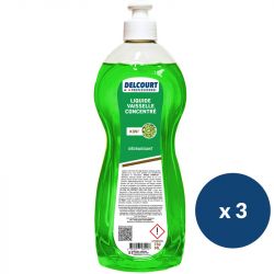 Liquide vaisselle mains concentré kiwi Delcourt