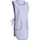 Chasuble tablier rayé avec 2 poches fermeture avec liens