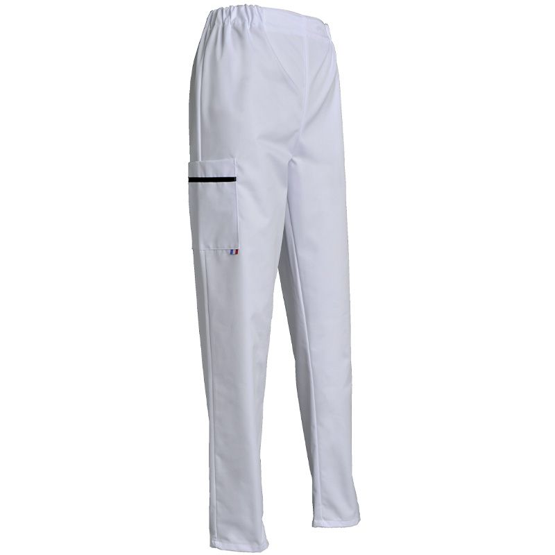 Pantalon Clemence pc ff blanc face