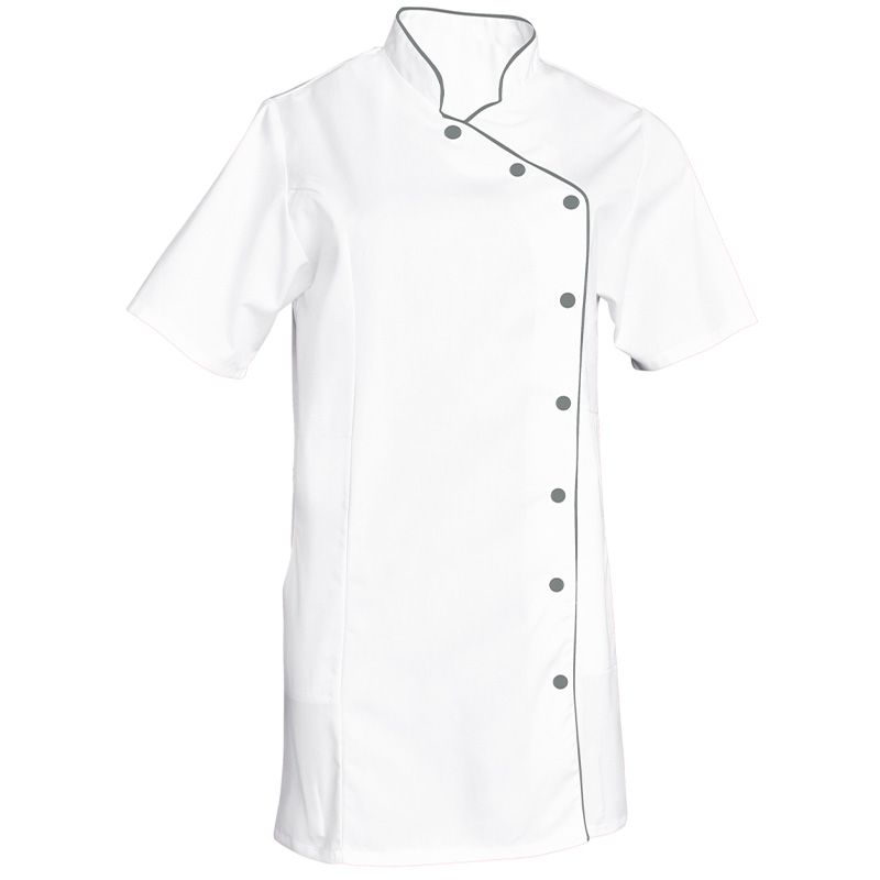Odile tunique femme blanc/gris Odile tunique femme blanc/gris