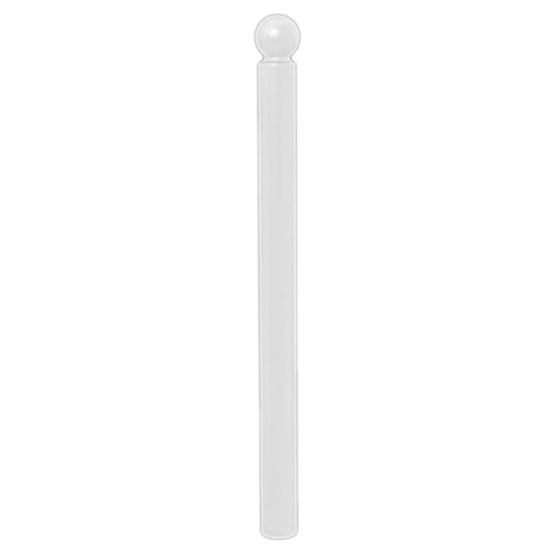 Potelet urbain boule Ø 76 mm blanc Potelet urbain boule Ø 76 mm blanc