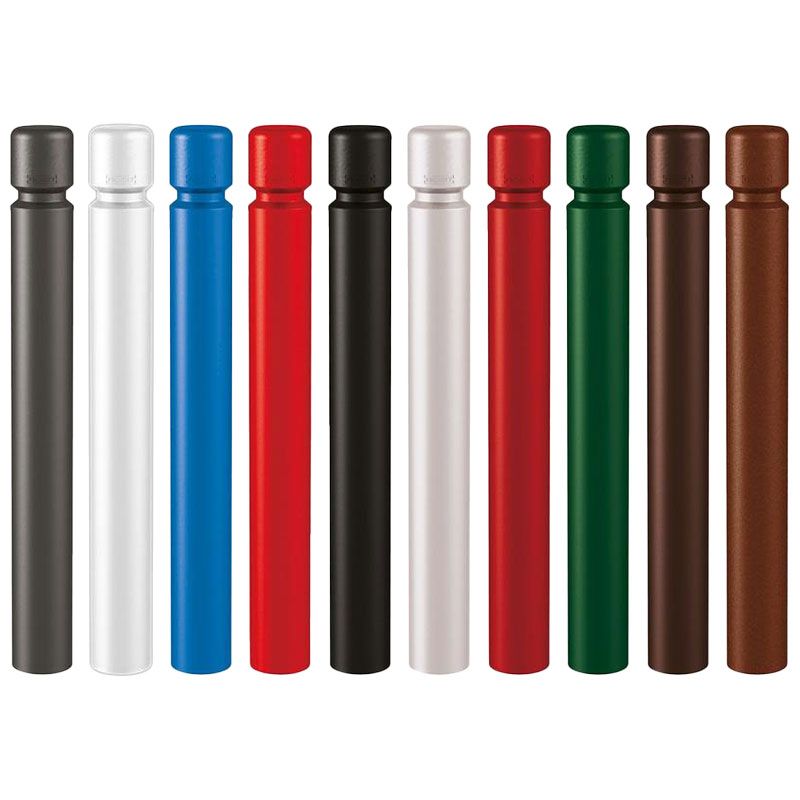 Poteaux de rue à gorge Ø 102 mm