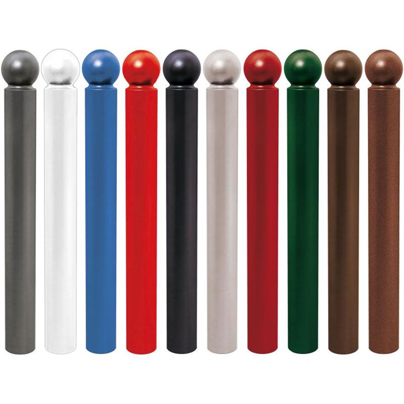 Potelet de rue boule Ø 114 mm multicolore