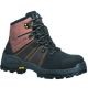 Chaussures de sécurité montantes tout terrain en cuir brun Trek S3 SRC
