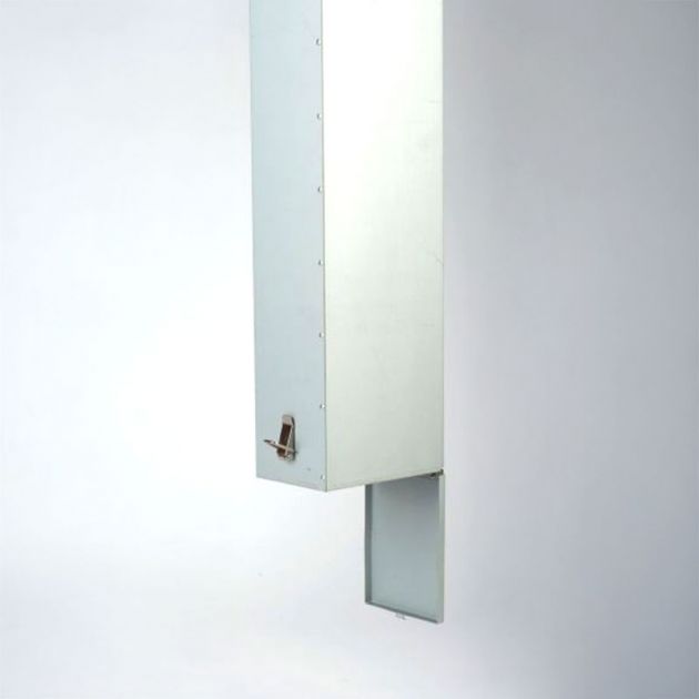 Cendrier sur pied totem gris anthracite acier 12,5 L bac récupérateur Cendrier sur pied totem gris anthracite acier 12,5 L bac récupérateur