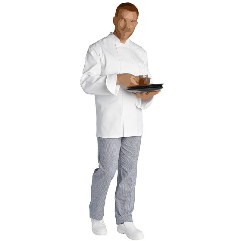 Veste de cuisinier mannequin STEPHANE Veste de cuisinier mannequin STEPHANE