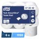 Papier Toilette Rouleaux Tork SmartOne maxi - colis de 6 bobines