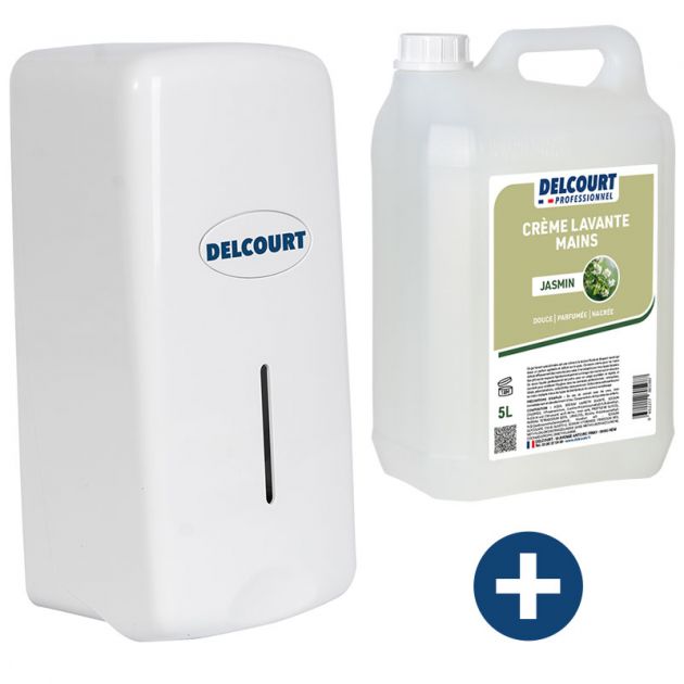 Distributeur de savon liquide mural 1L avec gel mains