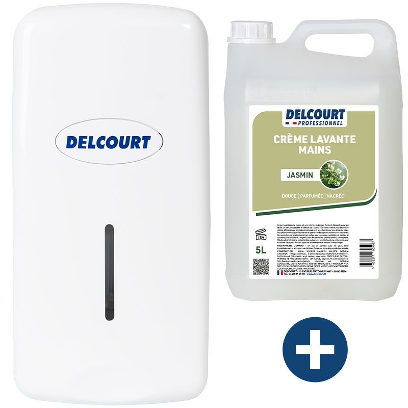 Distributeur de savon liquide mural 1L avec gel mains