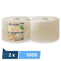 Rouleau d'essuyage EcoNatural Lucart - 2 x 300 M
