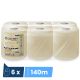 Maxi bobine essuie mains 2 plis autocut 6 x 140 m EcoNatural