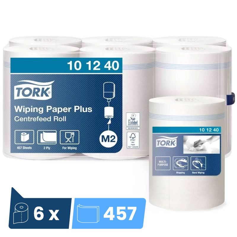 Essuie tout à dévidage central double épaisseur Tork