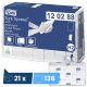 Essuie mains 2 plis Tork H2 Xpress Soft Advanced - 2856 feuilles