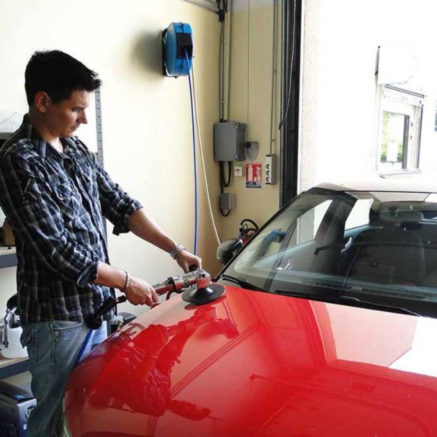 Enrouleur air comprimé 24 bars automatique 15m