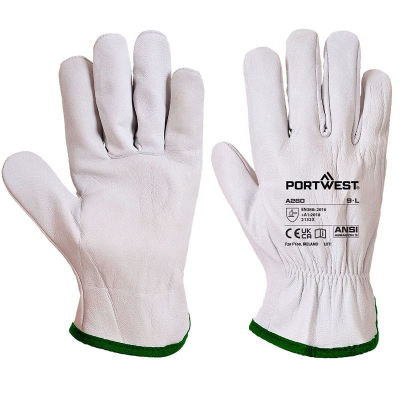 Gant Driver cuir Ovin recto verso