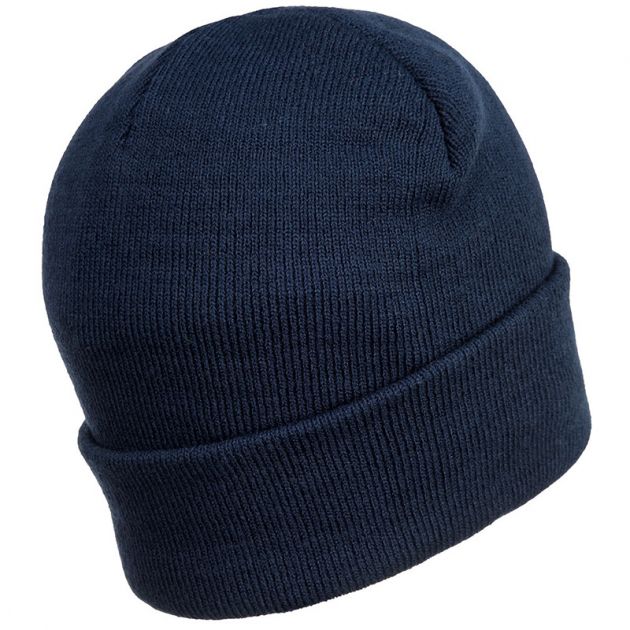 Lampe frontale LED rechargeable USB Beanie bleu