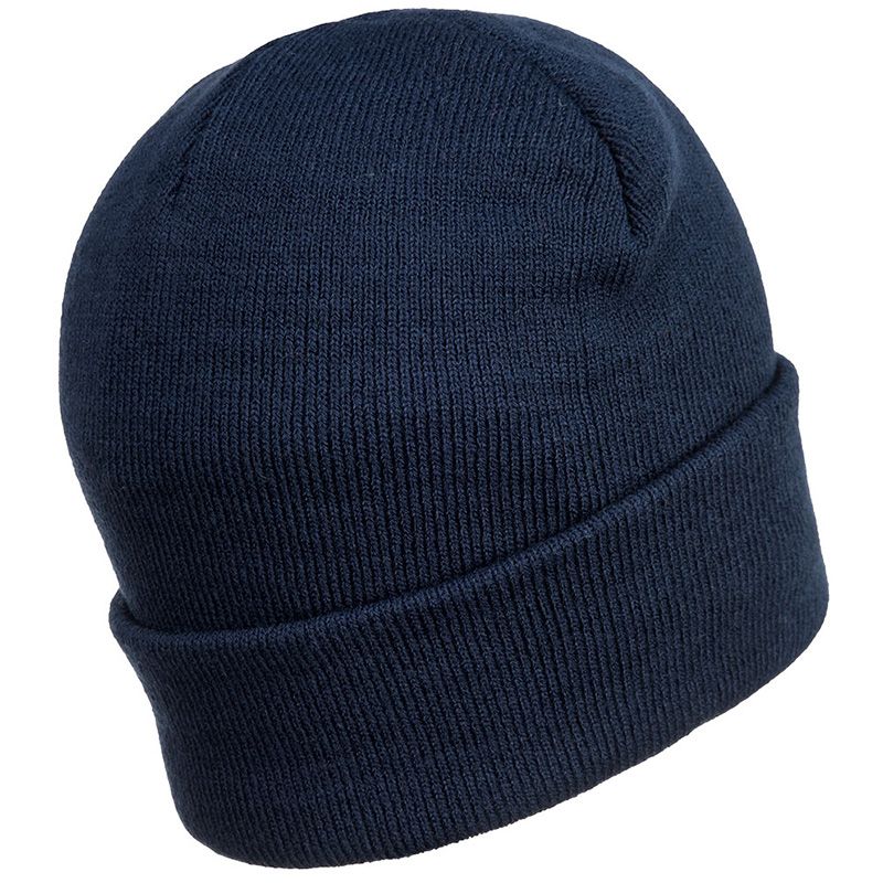 Lampe frontale LED rechargeable USB Beanie bleu