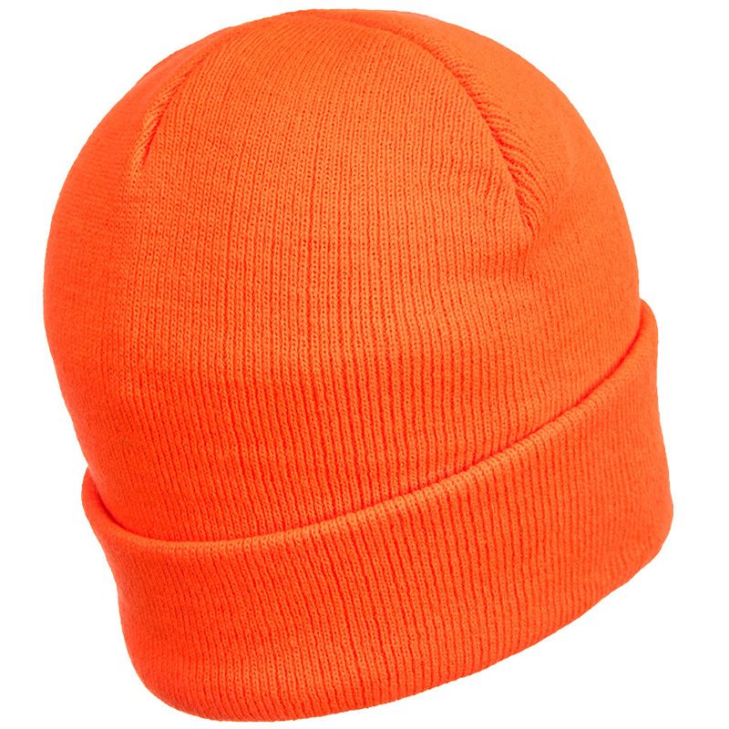 Lampe frontale LED rechargeable USB Beanie orange