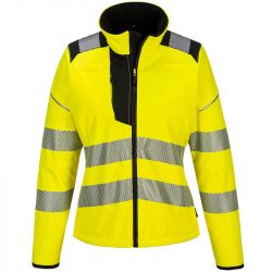 Softshell PW3 haute visibilité pour femmes face