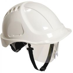 Casque à visiere Endurance Plus visor blanc