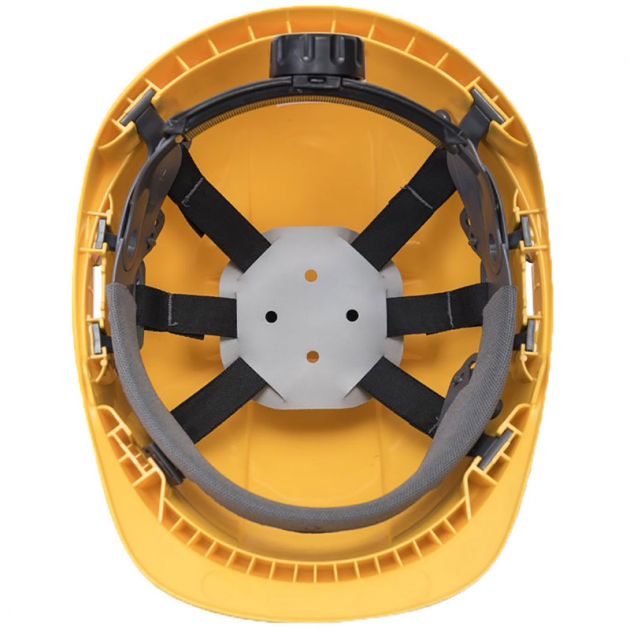 Casque à visiere Endurance Plus visor jaune dessous