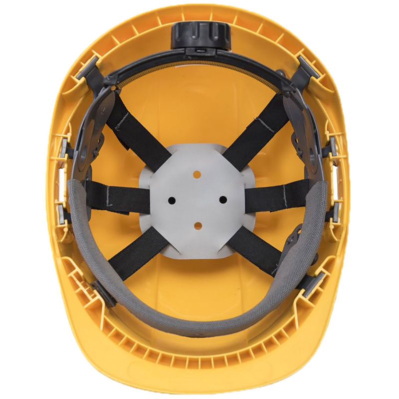 Casque à visiere Endurance Plus visor jaune dessous