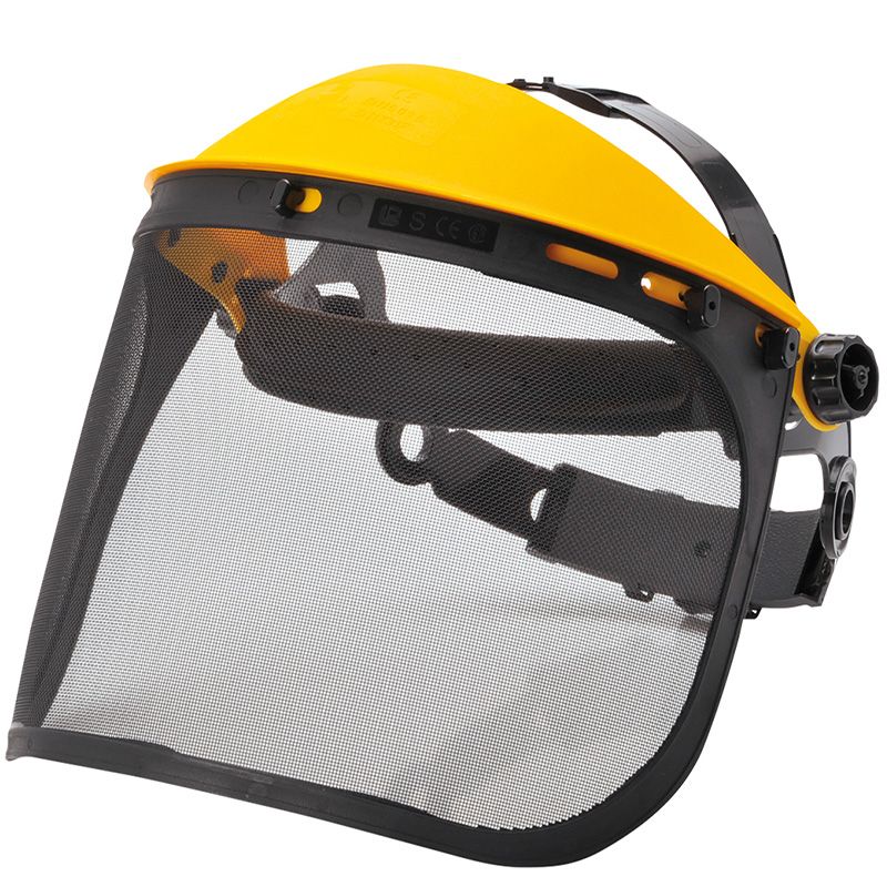 Serre-tête avec écran grillagé