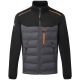Veste de travail hybride noir gris Baffle
