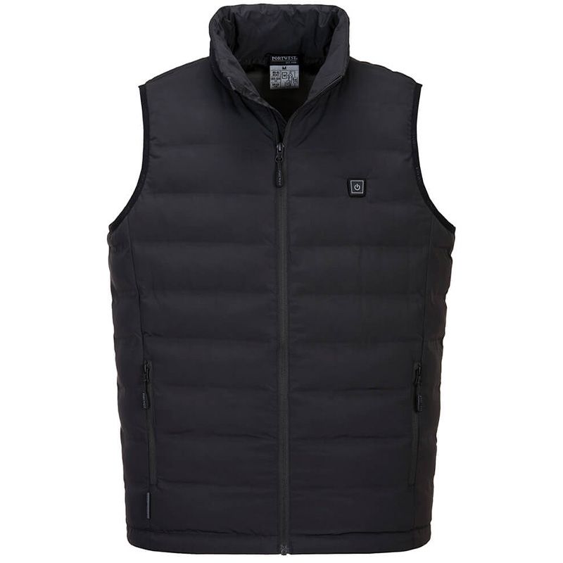 Doudoune sans manche chauffée par ultrasons