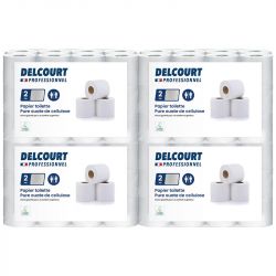 Papier toilette 2 plis Ecolabel 96 rouleaux