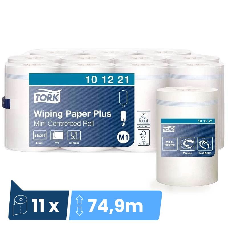 Papier d'essuyage blanc 2 plis Advanced 420 Tork