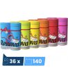 Papier toilette couleur parfumé triple épaisseur Renova Maxi Red 36 rouleaux