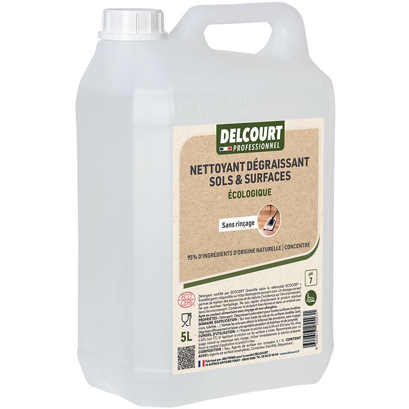 Détergent dégraissant Ecocert Delcourt parfum neutre