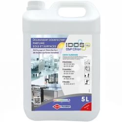 Dégraissant désinfectant sols bidon de 5 L IDOS DSP