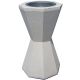 Cendrier béton avec coupelle 1,5 L Keops