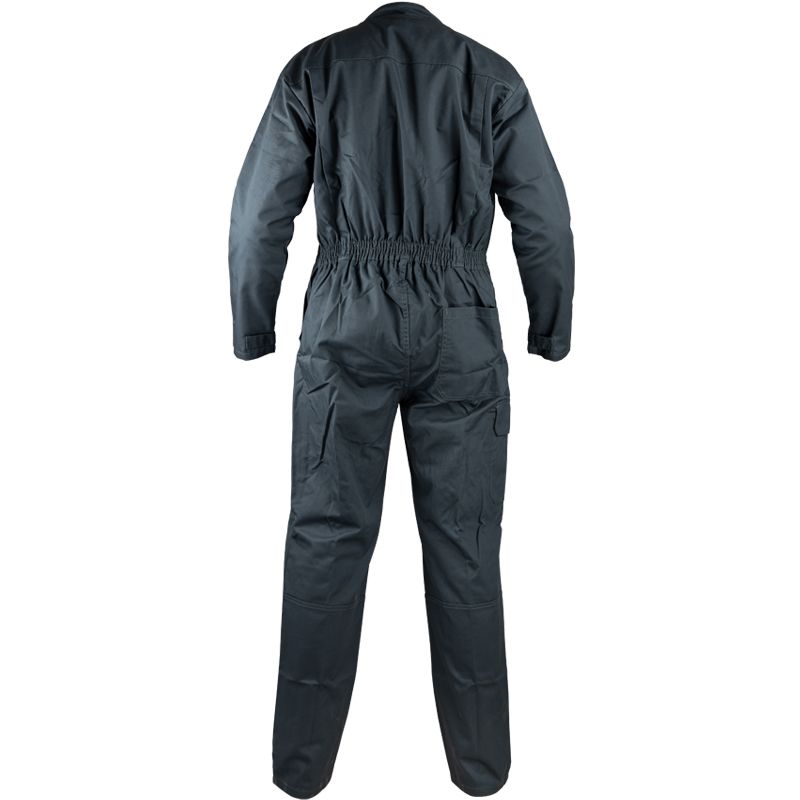 Combinaison double zip unie de dos